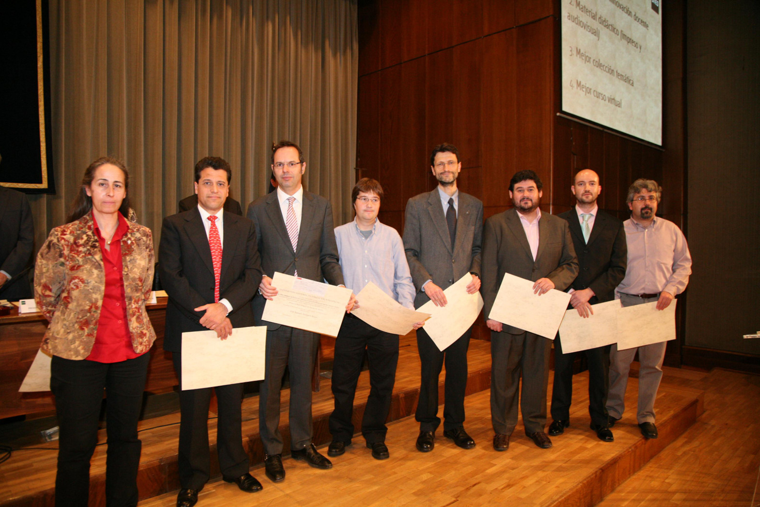 Entrega de Premios del Consejo Social de la UNED de 2011